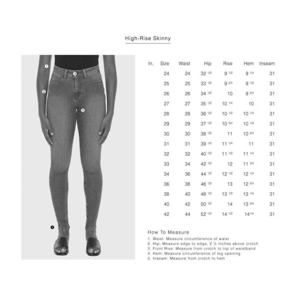 NEW LOLA JEANS alexa high rise skinny jeans in cool starry night - Picture 4 of 4